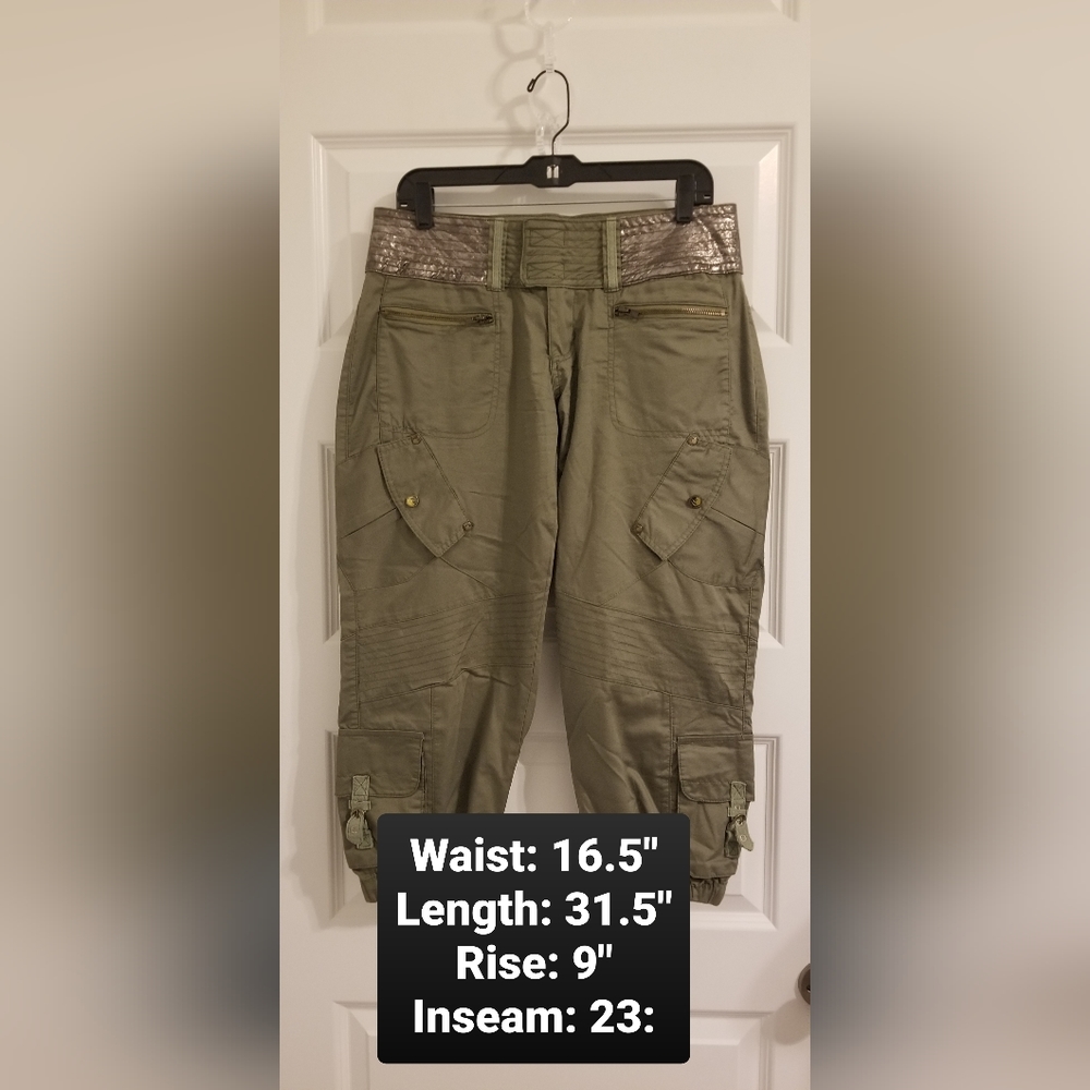Apple Bottoms Cargo Capri Pant, NWOT, Junior's Size 7/8